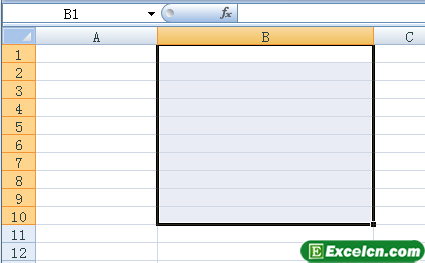 在Excel2007中多个单元格同时录入相同内容第1张